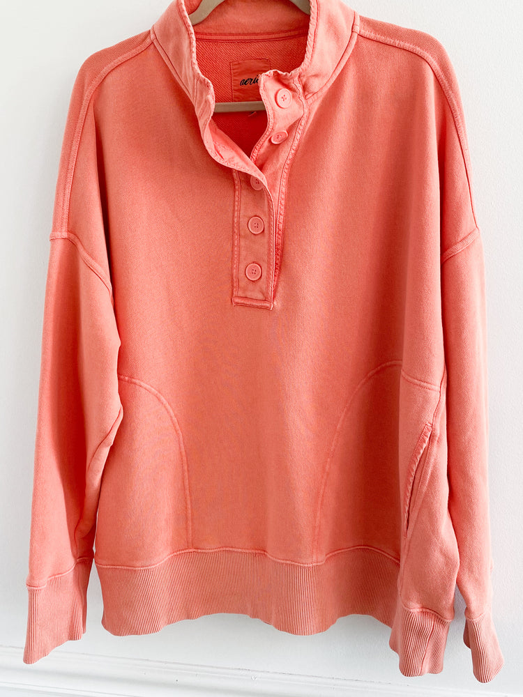 Aerie The Good Times Henley Sweatshirt Size XL