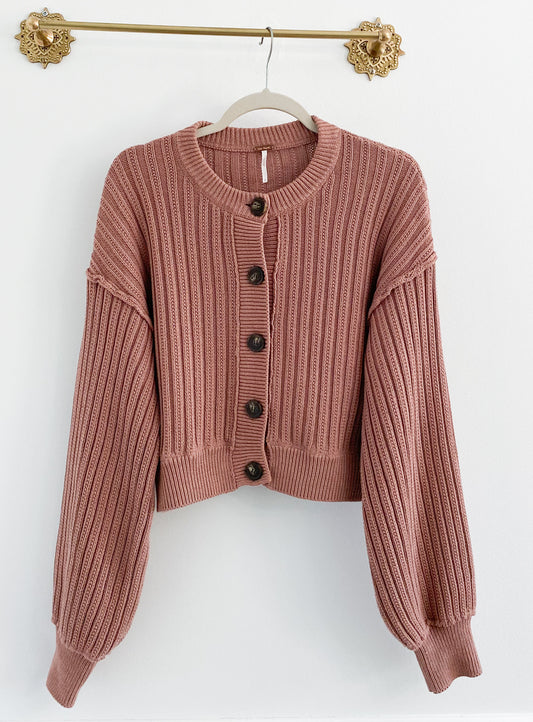 Free People “All Yours” $98 Cardigan Size Large